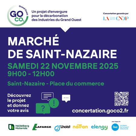 Venez à la rencontre des maîtres d'ouvrage sur le marché de Saint-Nazaire